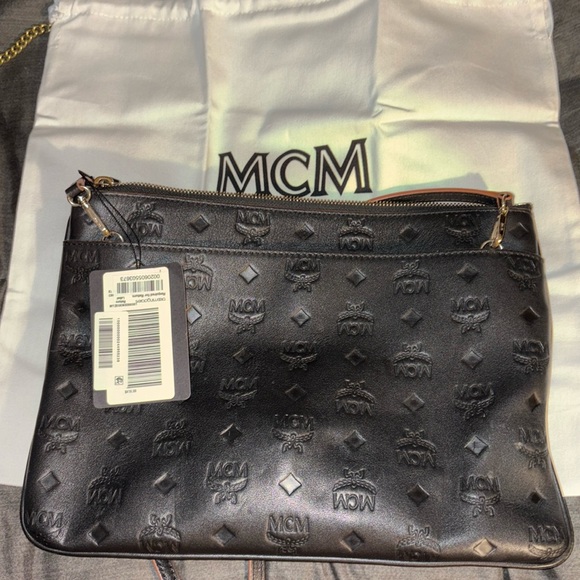 MCM Handbags - MCM leather Crossbody black